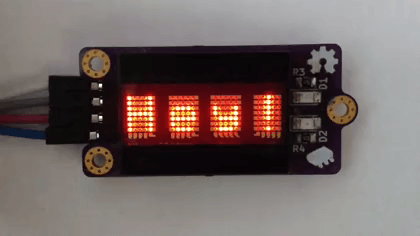 Display attributes demo GIF